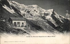 Cabana del pais del plan de los interruptores y de Mont Blanc - CPA