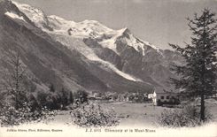 Chamonix - Le Mont Blanc - CPA 