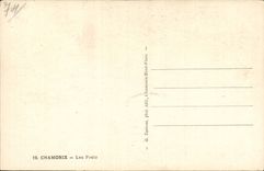 Chamonix - Les Pratz - CPA 