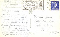 Chamonix - Le Mont Blanc - Vue Generale - CPA 