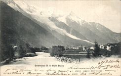 Chamonix - Le Mont Blanc - CPA 