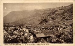 Opinion de CPSM Aigueblanche desde la madera