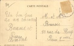 Opinion de CPSM Aigueblanche desde la madera