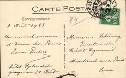 CPA Evian les Bains Departure of the vapor Switzerland