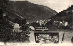 CPA Cauterets Railroad of Raillere