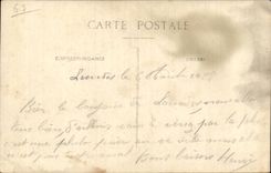CARTE PHOTO Lourdes Depart pour Gavarnie Automobile Voiture