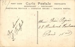 CPA Mans Places Prefecture and Notre Dame church of the Seam