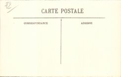 CPA Sands the castle seen of the garden of the city