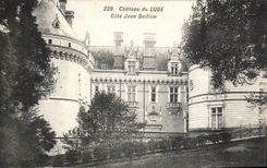 CPA Castle of Lude Dimensions Jean Daillon