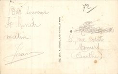 CPA Mans Seen partial of the quays