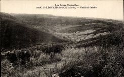 CPA the Alps Mancelles St leonard of Wood Valley of misery