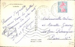 CPA La Suze la Sarthe