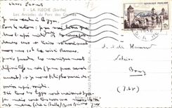 CPSM the Arrow arcades of the park of the Carmelite friars