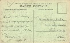 CPA the mans Monument Leon Bowlful