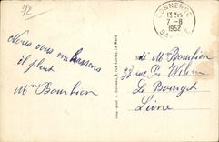 CPA Connerre Bridge on Huisne