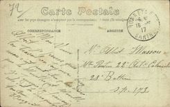 CPA the plighting of troths in the Sarthe Folklore costume