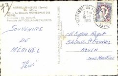 CPSM Meribel Allues the Notre Dame vault of Snows