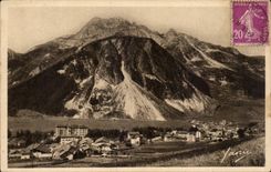 CPA Pralognan View Rock of Plassas