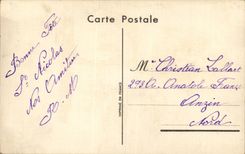 CPA Fantaisie Fleurs La pensee Enfant