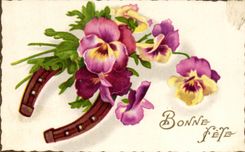 Flores y herradura de la fantasia de CPA