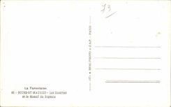 CPA Borough St Maurice barracks and solid mass of Rognaix