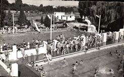 CPA nautical Vichy Stage of Bellerive two swimming pools