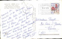 CPA Vichy Stade nautique de Bellerive les deux piscines