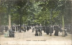 CPA Vichy hour of the music