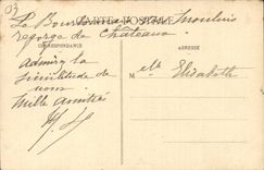 CPA Bourbonnais Castle of the Ash close Rueilly REal