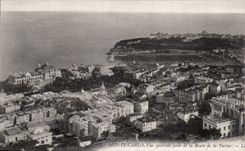 CPA Monte Carlo Monaco Vue generale prise de la route de la Turbie