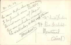 Fleurs Pensee - Pansy - CPA 