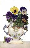 Fleurs Pensee - Pansy - CPA 