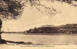 Avranches - instituto y cierre de Notre Dame sucios de bahia - CPA