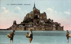 Le Mont Saint Michel - Cote Sud Est Pecheurs - CPA 
