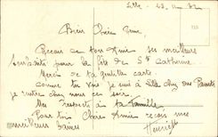 Fleurs Ste Catherine - CPA 