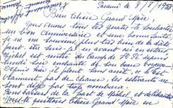 Fleurs Heureux Anniversaire - CPA