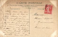 Hoteles de CPA Dieppe vistos del bulevar del automovil