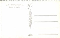 CPSM Freville Road of Pavilly