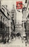 Rouen - the Street of the Large Clock - CPA