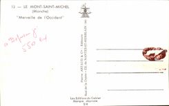 Le Mont Saint Michel - Merveille de l Occident - CPA 