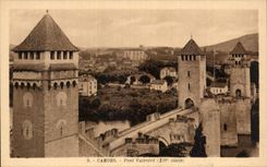 Cahors - Valentre Bridge - CPA