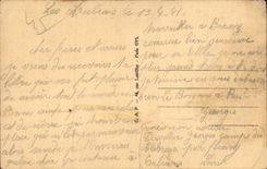 Sully on the Loire - the Suspended bridge and the Castle - CPA