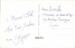 Fleurs Oeillet - Carnation - Bonne Fete - CPA 