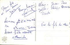 Fleurs Oeillet - Carnation - Bonne Fete Maman - CPA 