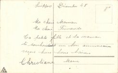 Fleurs Oeillet - Carnation - Heureux Anniversaire - CPA 