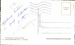 En Parcourant la Cote Vermeille - Banyuls sur Mer - La Plage - CPA