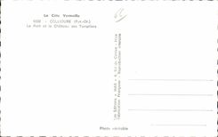 Collioure - Le Port et le Chateau des Templiers - CPA 