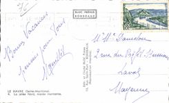 Le Havre - the Northern Pier - rising tide - CPA