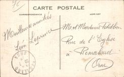 Le Havre - Garden of Town hall and street of Paris - CPA