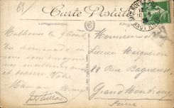 Calle de CPA Mulhouse del salvaje